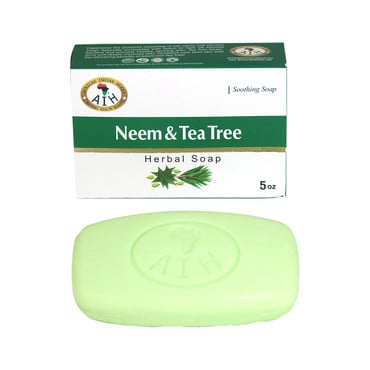 African Indian Herbs (AIH): Neem Tea Tree Soap - 5 oz. image 0